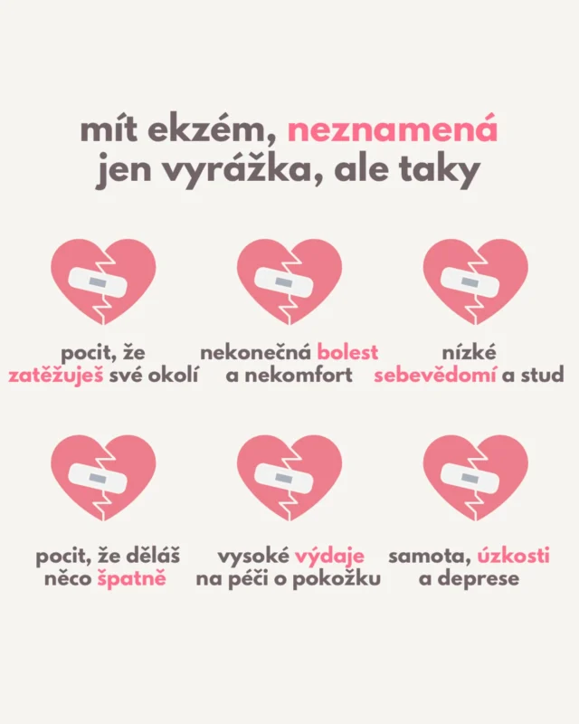 Mít ekzém není „jen vyrážka“, kterou překryješ krémem a jedeš dál. Je to každodenní boj o to, cítit se aspoň trochu normálně.  Pamatuju si, jak jsem se jako malá bála sundat mikinu, protože by každý viděl moje rozškrábané ruce. Jak jsem se snažila usmívat, i když mě celé tělo pálilo. A hlavně – ten pocit, že zatěžuju svoje okolí. Že bych měla „zkusit víc“, „nevnímat to“, „neloupat si to“.  Realita? I jednoduché věci jako objetí, sport nebo spánek se s ekzémem mění ve výzvu.  Proto ti chci říct, pokud tím procházíš taky, nejsi v tom sám/sama.  Tvoje bolest je skutečná. Tvoje únava je oprávněná.  Sdílej tenhle post dál, ať tohle ví víc lidí. A hlavně buď na sebe neskutečně pyšný/pyšná. I za to, že dneska prostě jen jsi.  #ekzem #atopzivot #peceosebe #atopickyekzem #komunita #jsmevtomspolu #nejsivtomsam #dusevnizdravi #psychika #psychohygiena #sebepece #sebevedomi #osobnirozvoj  Buď součástí komunity @atopzivot ❤️‍🩹